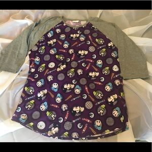 Disney LLR Randy characters w pencils/crayons